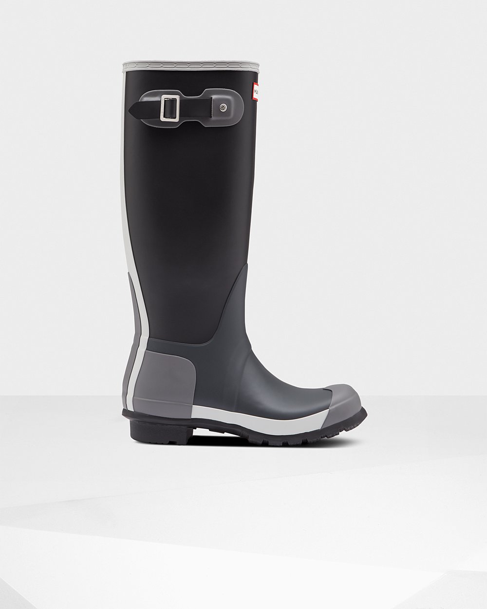 Hunter Mujer Original Inside Out - Botas de Lluvia Negras - 065-RWXNVG